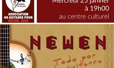 Concert de guitaristes Chiliens le 25 janvier 2017