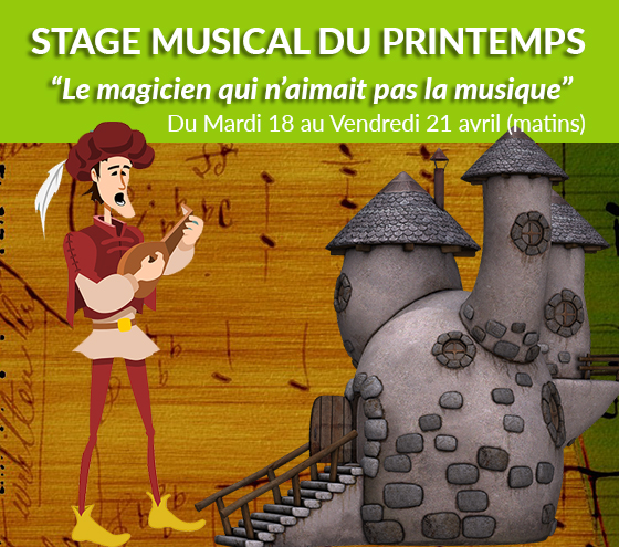 Banner stage musical du Printemps