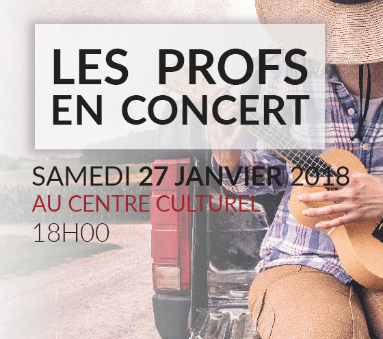Concert des professeurs de l'école de musiques d'Écully 2018