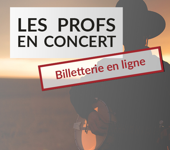 Billetterie en ligne concert des professeurs 2019 de l'école de musique d'Ecully
