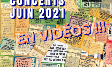 Vidéos des concerts de juin 2021