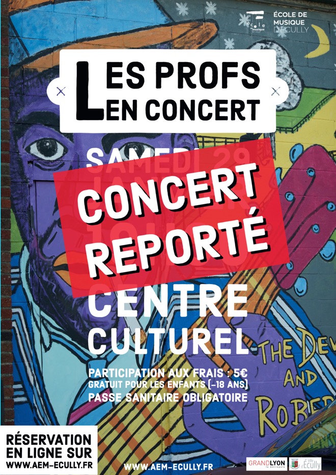 report concert des profs 2022 de l'école de musique d'Ecully
