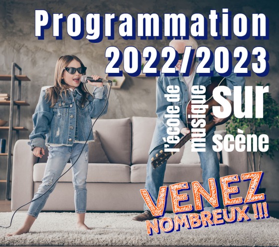 programmation 2022-2023 de l'école de musique d'Ecully